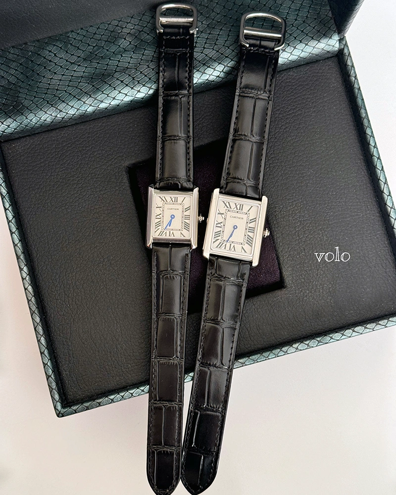 ساعت مچی ست cartier tank/کارتیه تانک - تصویر 2