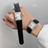 ساعت مچی ست cartier tank/کارتیه تانک