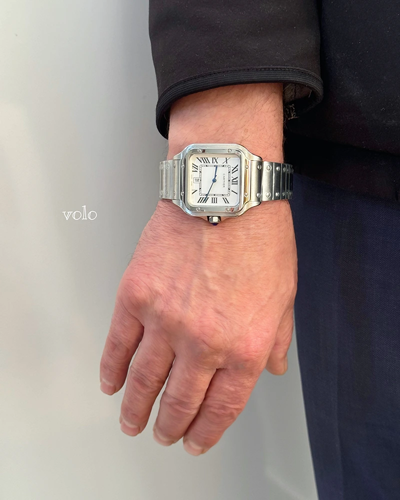 ساعت مردانه کارتیه سانتوس / cartier santos