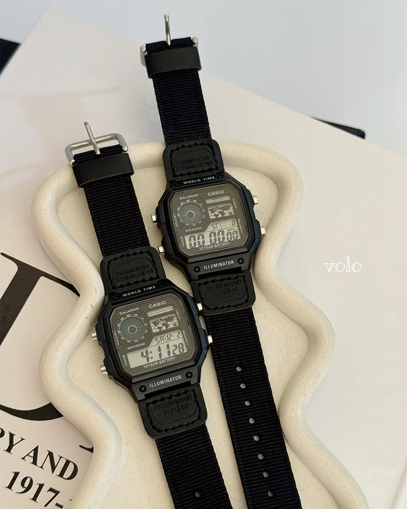 ساعت مردانه و زنانه کاسیو / casio world time - Image 3
