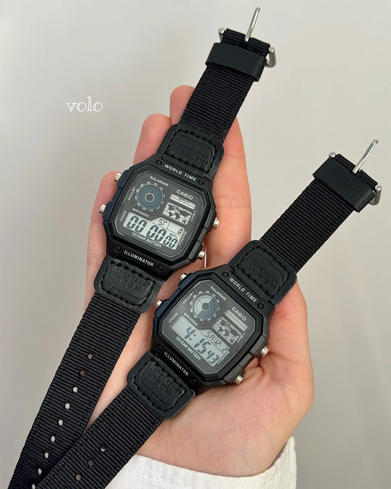 ساعت مردانه و زنانه کاسیو / casio world time - Image 2