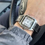 ساعت کارتیر سانتوس چرمی / cartier santos